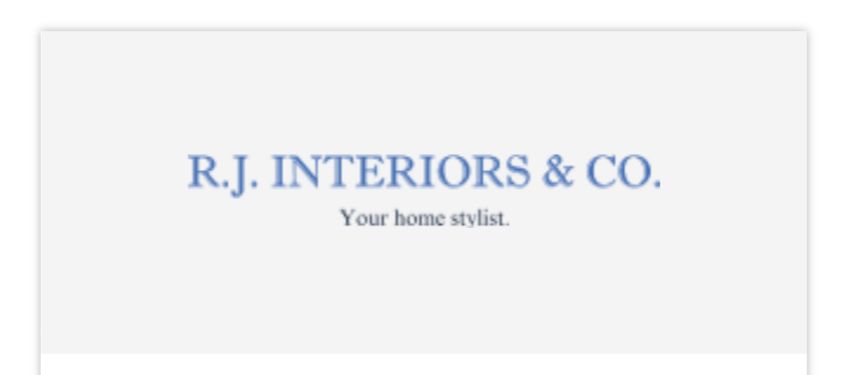 R.J. Interiors & Co.