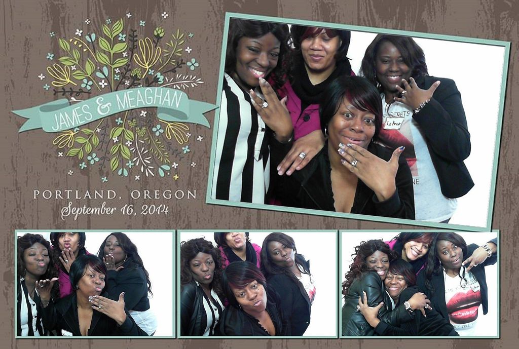 Designer photo layouts that can be customized for 