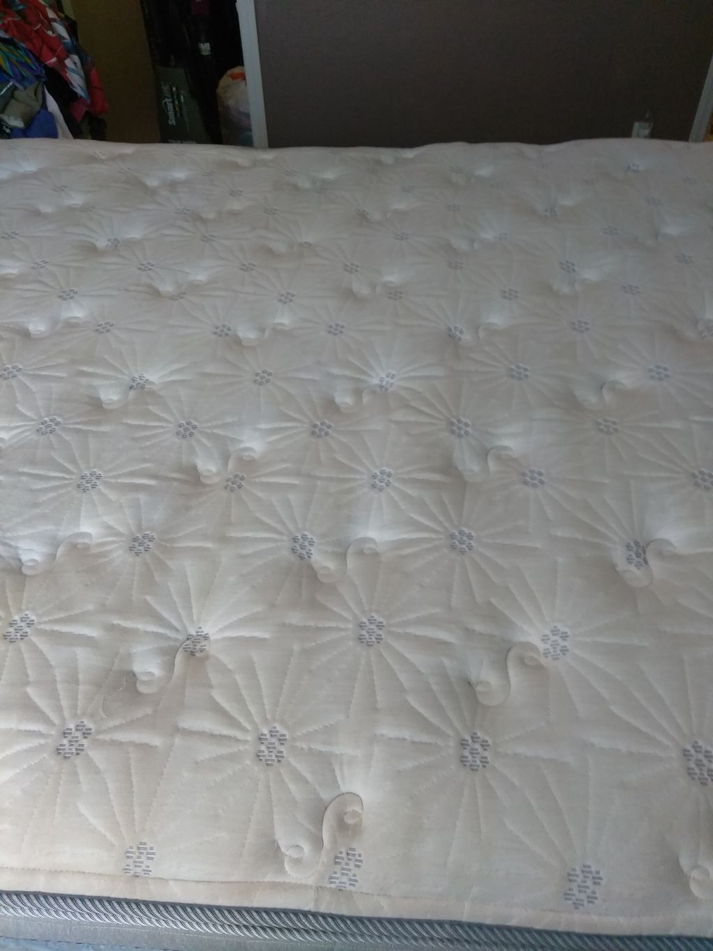 Mattress after cleaning