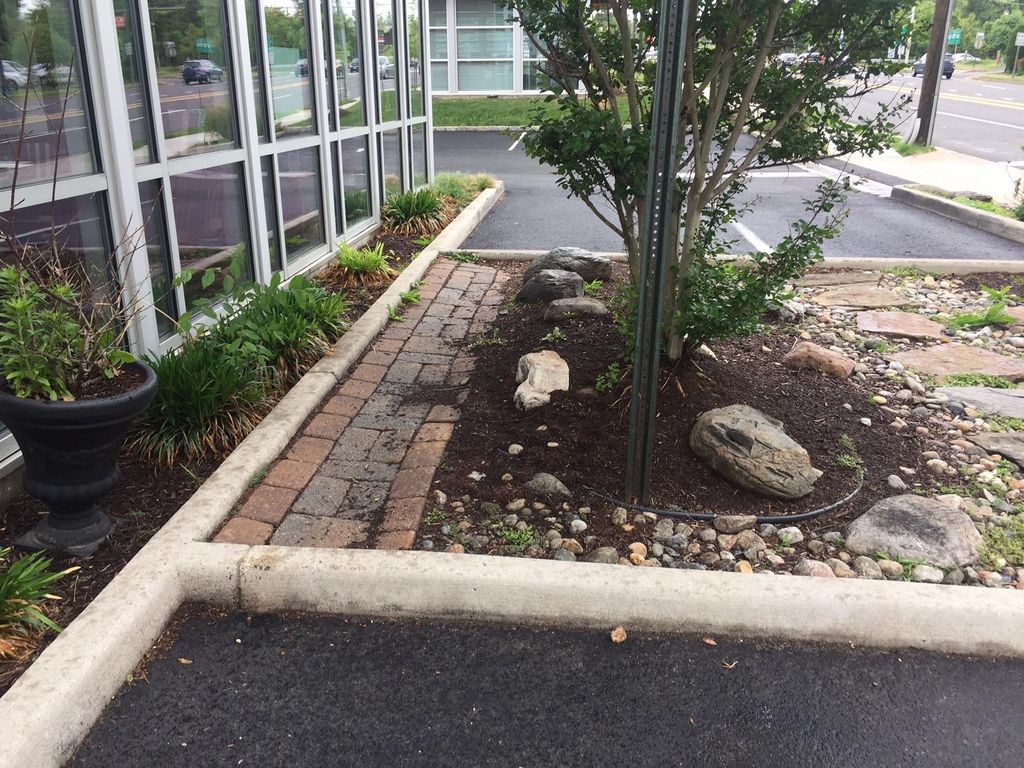 Arlington - Planting - Mulching - BEFORE