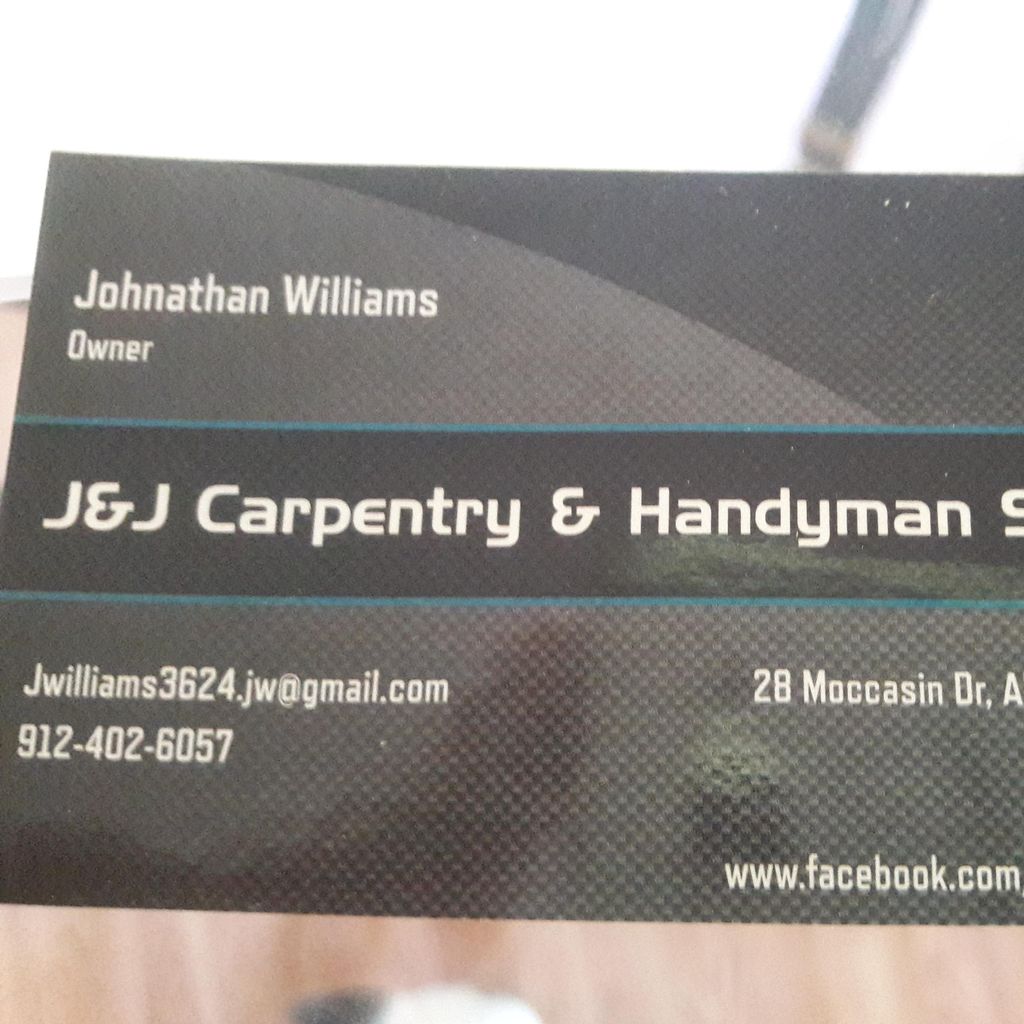 J&J Williams carpentry and handyman services