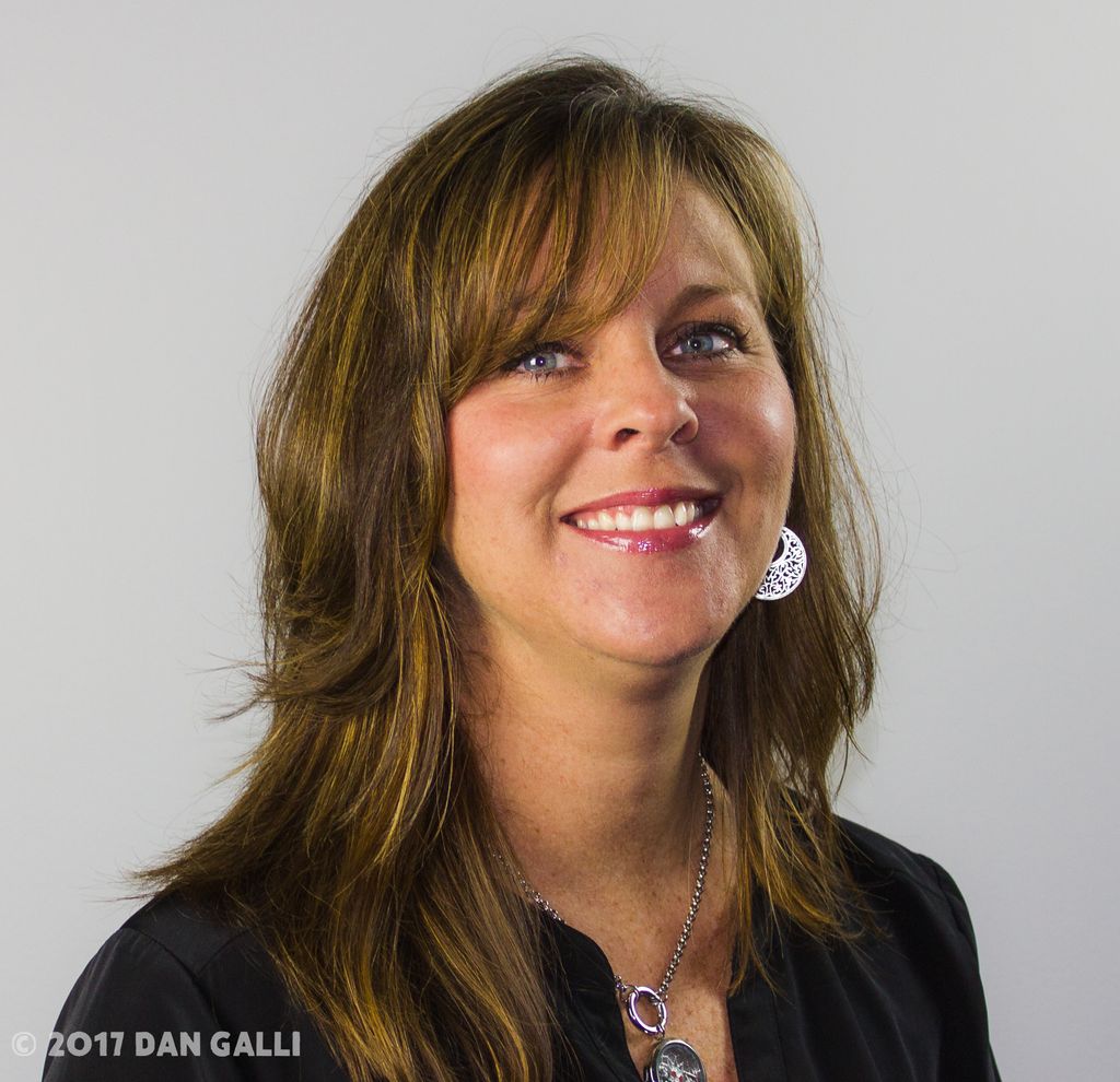 Penny - portrait taken onsite.