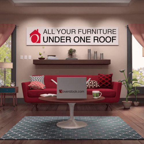 3D animated commercial for overstock.com