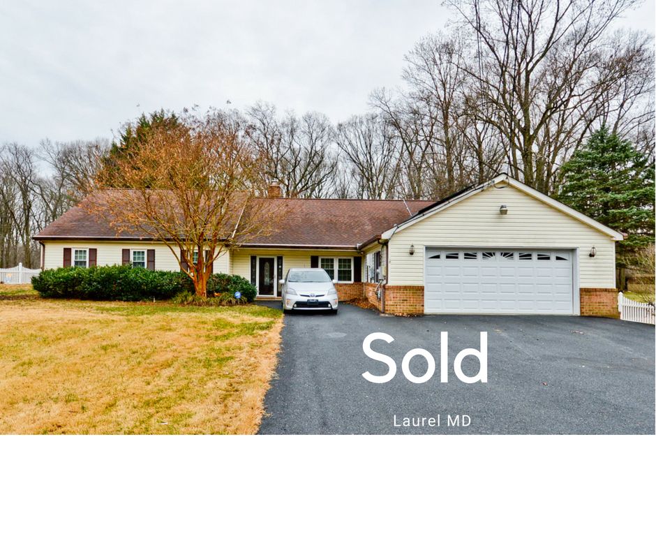 Laurel MD sold in less then 30 days and over askin