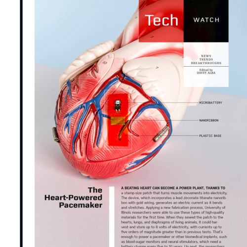 The Heart-Powered Pacemaker from Tech Watch in Pop