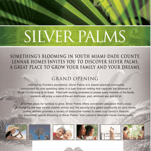 Silver Palms Newspaper Ad