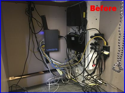 Office Distribution Point-Before