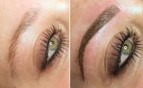 Microblading a form of semi-permanent makeup that 