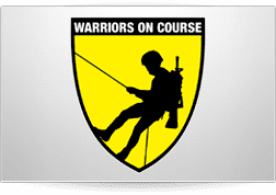 Logo design for Warriors on Course, a non-profit v