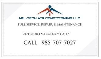 MIL-TECH AIR CONDITIONING LLC