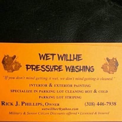 Wet Willhe's Pressure Washing Painting