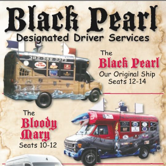 Black Pearl Pirate Party Bus