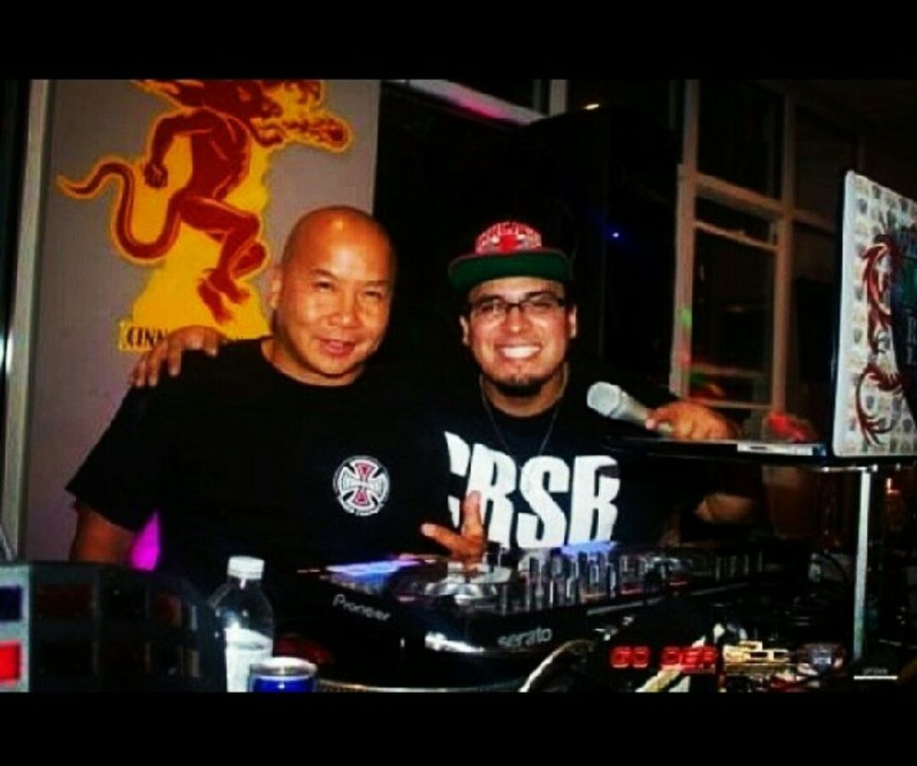 Me and Dj Rick Lee bay area legend Djn together