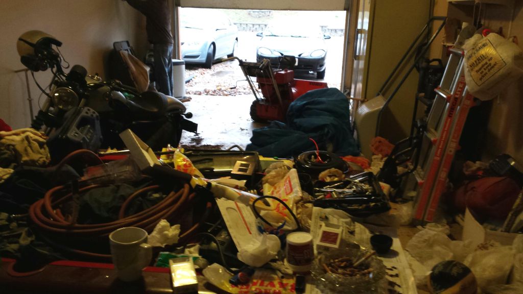Garage Before Cleaning