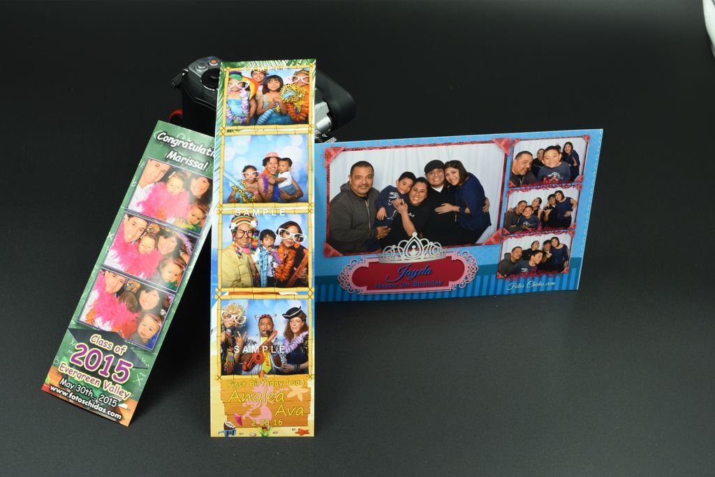 We offer 3 different  template sizes and a sticker