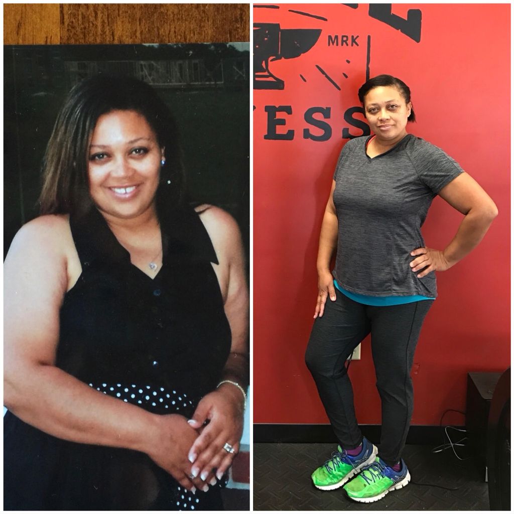 Miles's client Andrea has made amazing progress an