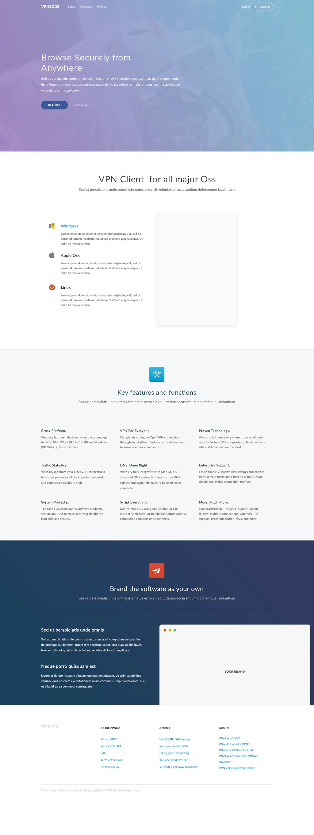 Projects and media