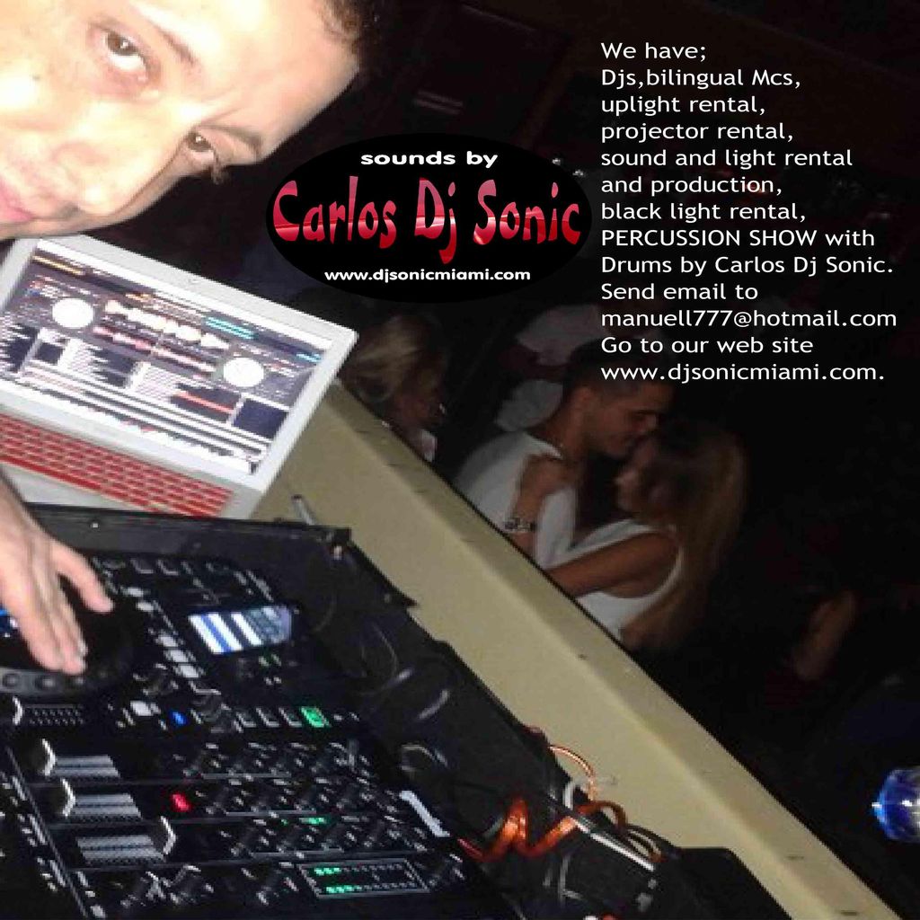 DJ Sonic Productions Miami