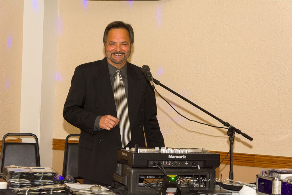 Set up for Wedding Reception, State of the art JBL
