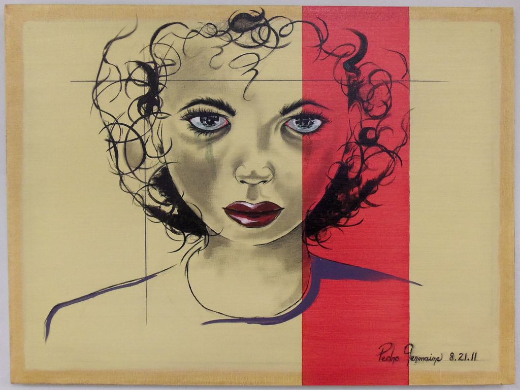 Innocence 
Oil/ Graphite on Canvas