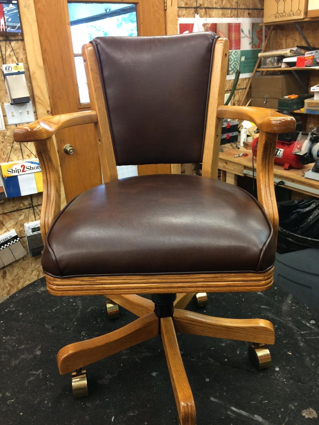 Leather Desk Chair
