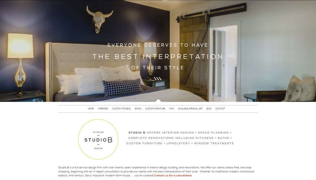 Studio B Interior Design (Atlanta, GA) - SEO