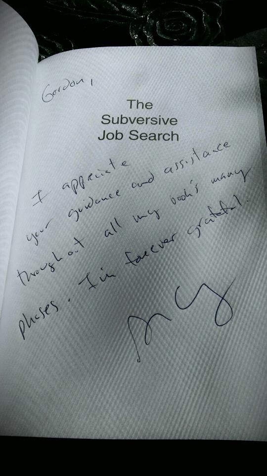 Alan's book, out now from Career Press