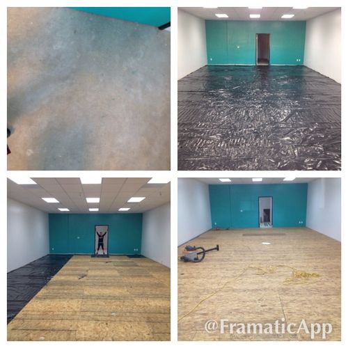 Installation of Dance Floor: From start to finish