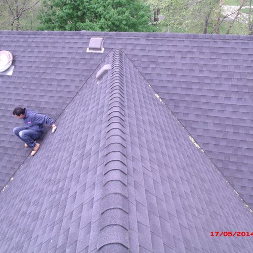 One of our roofing contractors.