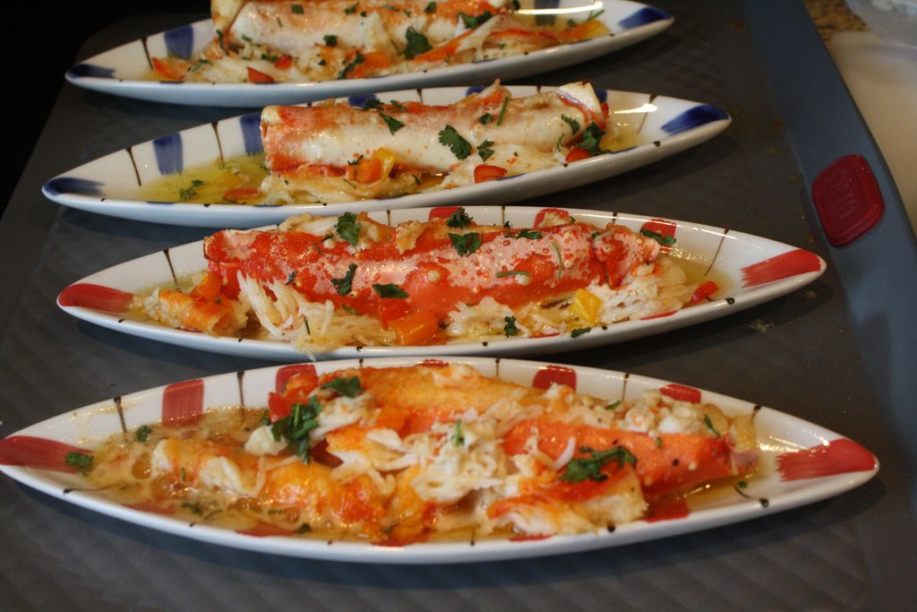 Garlic Roasted Crab