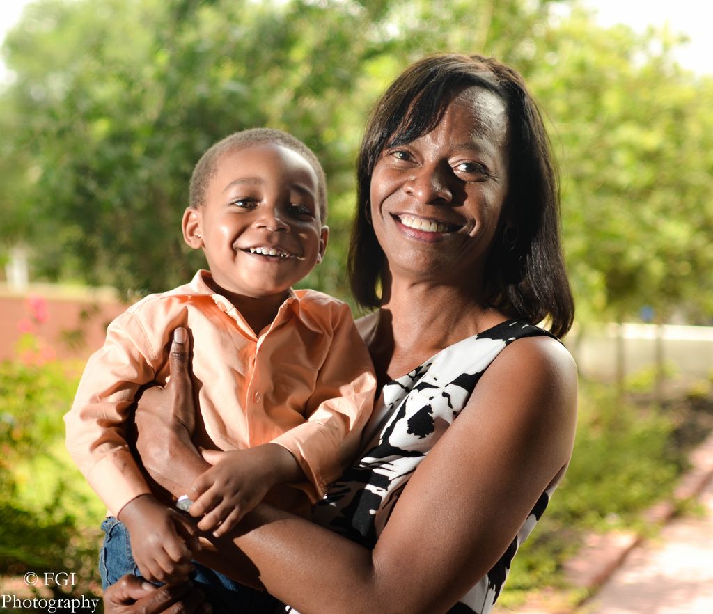 A Grandmother shot during a graduation shoot at TS
