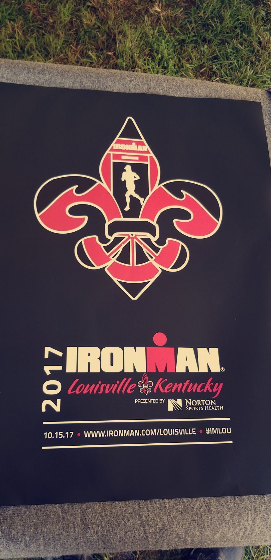 I work with the KY Sports Massage team at Ironman 