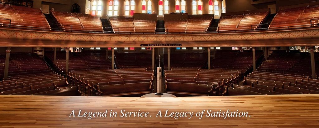 The Grand Ole Opry trust us with their floors