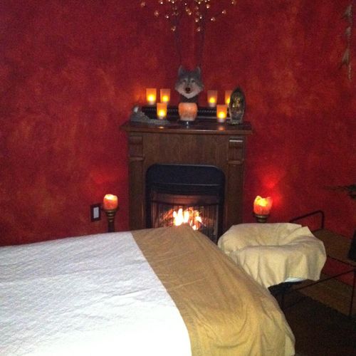 Serenity Room at Wolf  Garden Massage
