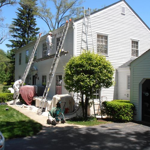 Exterior painting, Lake Forest, IL