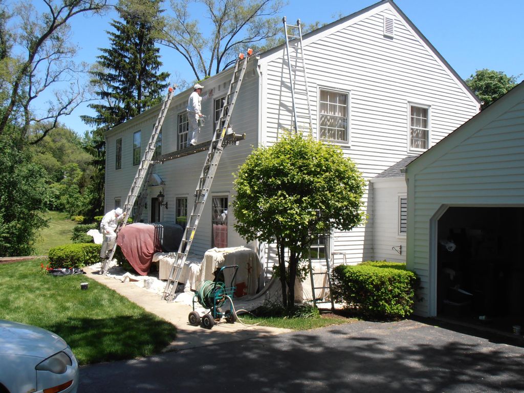 Exterior painting, Lake Forest, IL