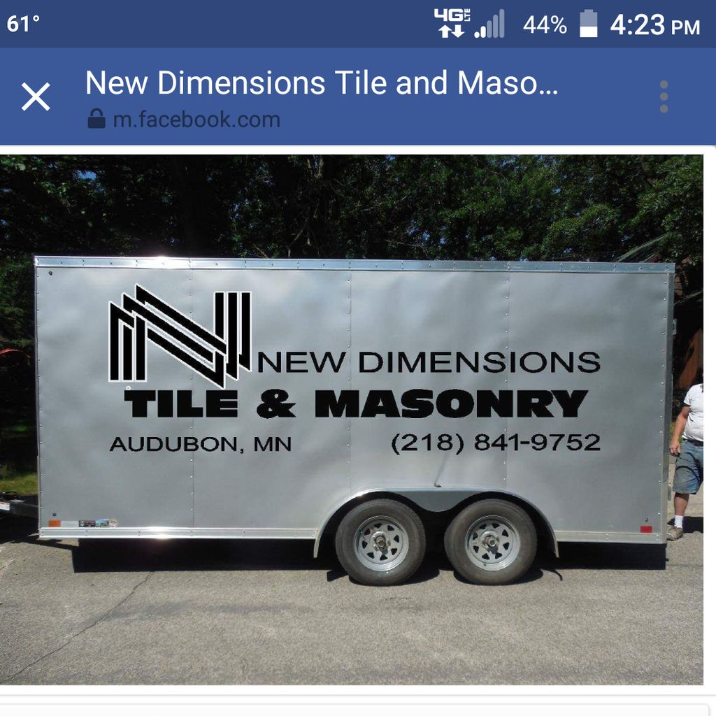 New dimensions tile and masonry