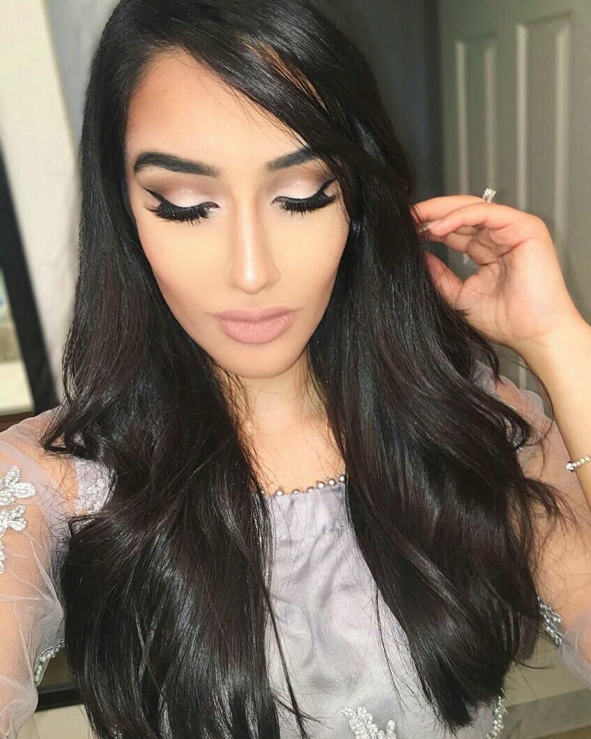 Cut crease with Lilly Lashes in the style Miami