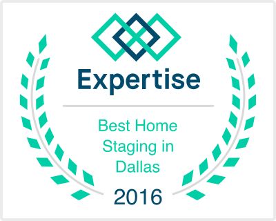 Named Best Home Stager in Dallas 2016.