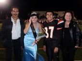 dan on the left at daughters homecoming football g