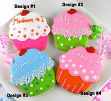 Delicious Hand Decorated Personalized Cookies - We
