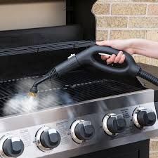 Grill Steam vapor cleaning
