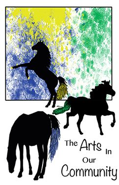 Used hybrid images for a advocacy poster for Arts 