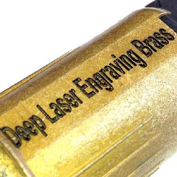 Custom Brass deep engraving