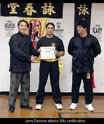 My Provisional Masters rank by Bruce Lee's teacher