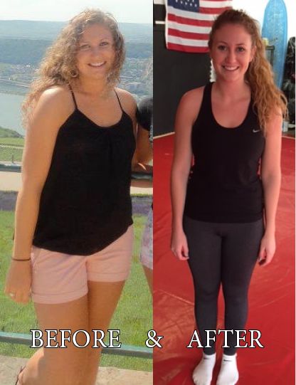My client Kylie reaching her goal of losing 30 pou