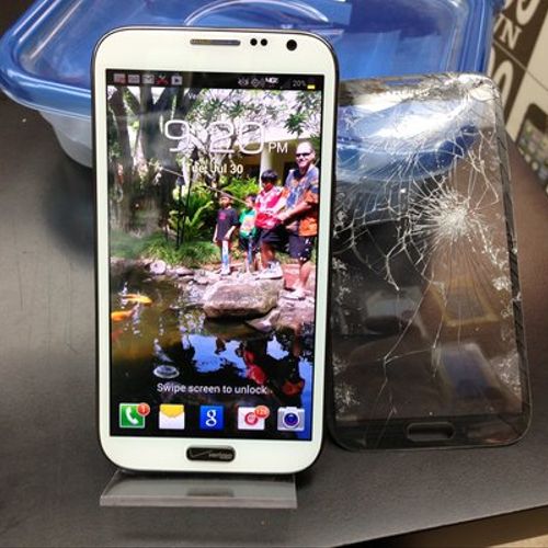 Samsung Note 2 screen replacement