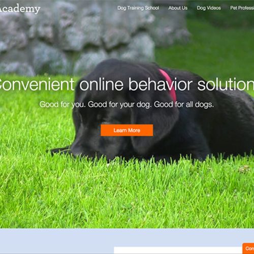 Wagfield Dog Training Website
