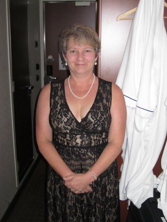 Formal night on Med cruise