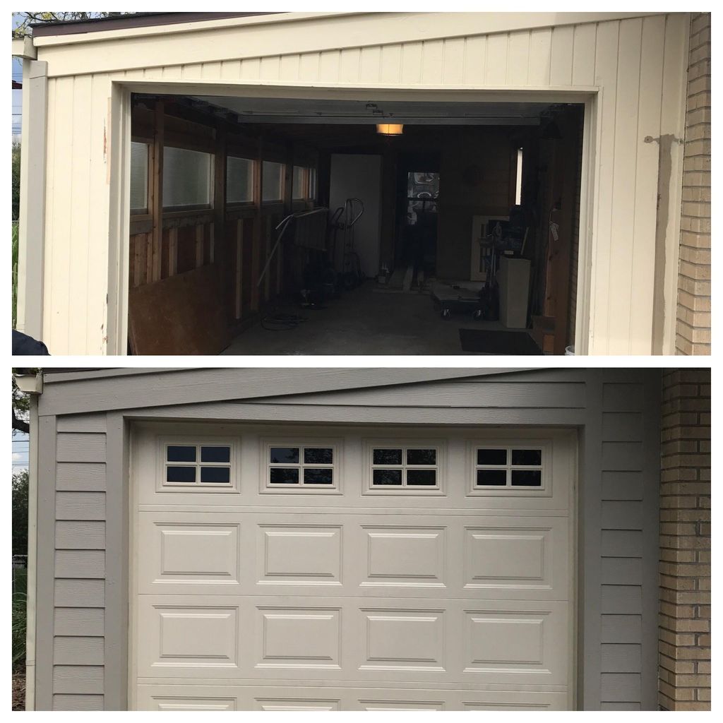 Carport siding install - gave it a face-lift!